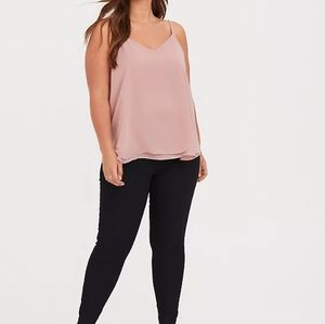 Torrid Sophie Dusty Pink Double Layer Swing Cami